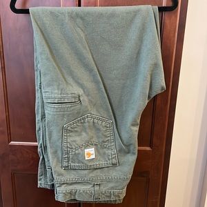 Carhartt FR green pants